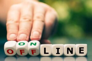 website offline due lack of maintenance